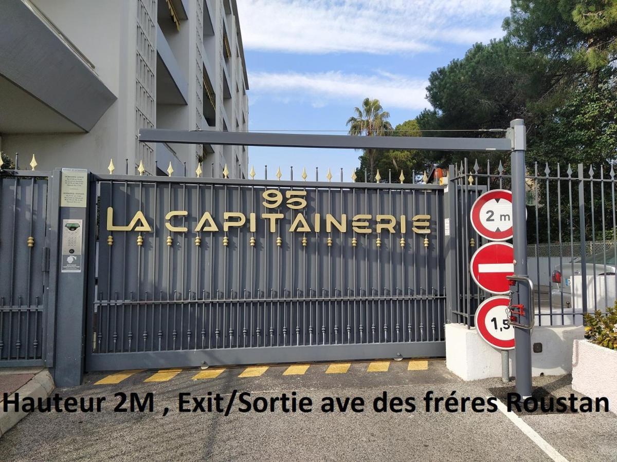 Grand Studio Neuf Face Port Et Plage, Parking Prive Golfe-Juan Kültér fotó