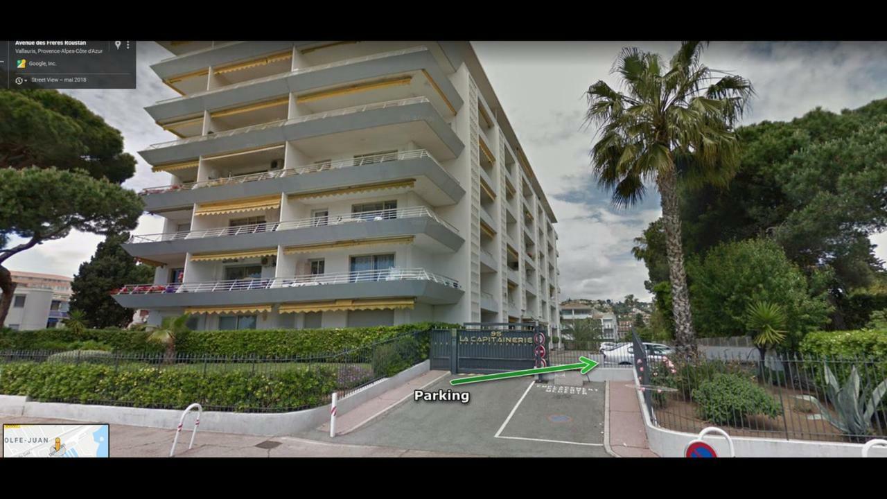 Grand Studio Neuf Face Port Et Plage, Parking Prive Golfe-Juan Kültér fotó
